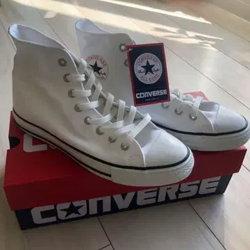 컨버스 올스타 하이 화이트 26.5cm