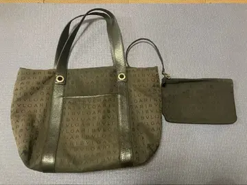 불가리 블랙 토트백