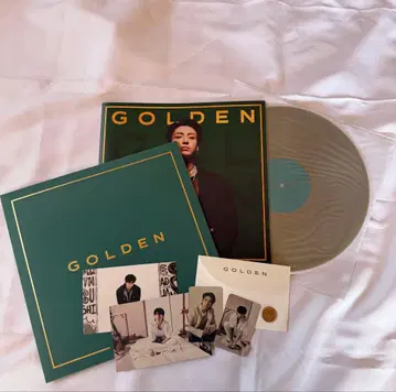 BTS 정국 Jungkook LP GOLDEN 레코드