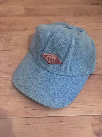 라이트 블루 데님 캡 인디고