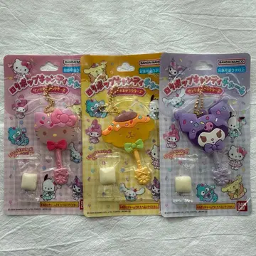 롤리팝 캔디 참 산리오 3개 세트