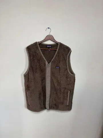 patagonia 플리스 베스트 L 사이즈 브라운