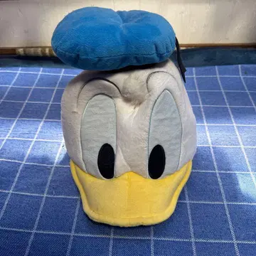 도널드 덕 봉제 인형 모자 프리 사이즈