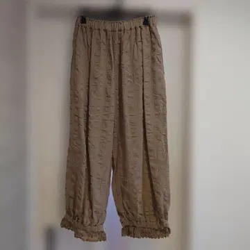 사만사 모스모스 밑단 스캘럽 호박 팬츠