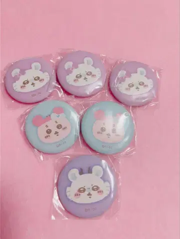 마법소녀 치이카와 모몽가 헌책방 캔뱃지 세트