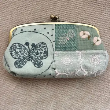 미나 페르호넨 핸드메이드 탬버린 귀여운 모자 가마구치 장지갑