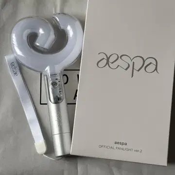[ 익명 배송 ] aespa OFFICIAL FANLIGHT ver.2