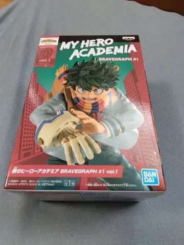 나의 히어로 아카데미아 BRAVEGRAPH #1 미도리야 이즈쿠