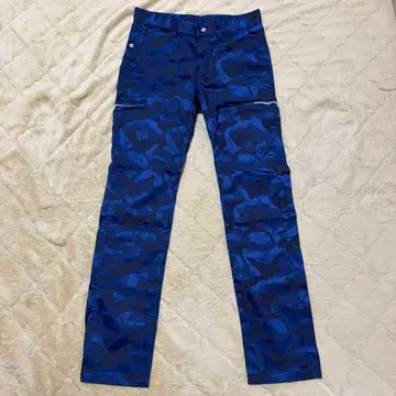 마크&로나 파란색 카모플라쥬 팬츠 미사용품