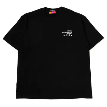 NERV Embroidery T-Shirt (BLACK)