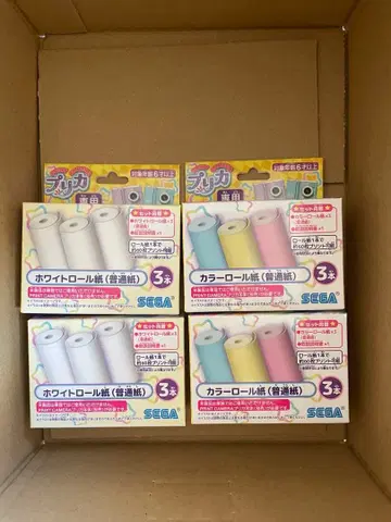 PRINT CAMERA 프리카 롤 용지 2종 각 2개