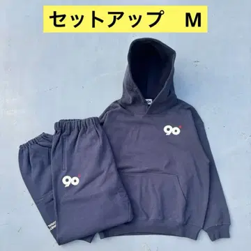 9090 90 로고 오리지널 후드 셋업