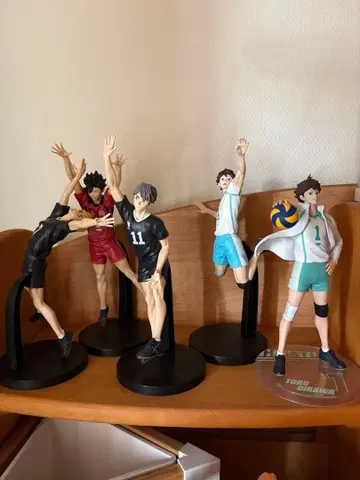 하이큐 피규어 5체 세트