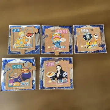 조이풀 콜라보 ONE PIECE 원피스 코르크 코스터 묶음 판매