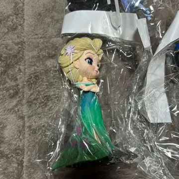 디즈니 피규어 Qposket 안나 등 4점 세트