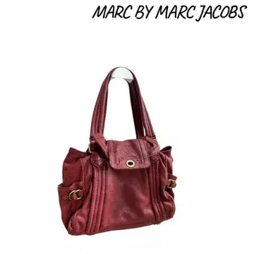 마크제이콥스 천연 가죽 토트백 보르도