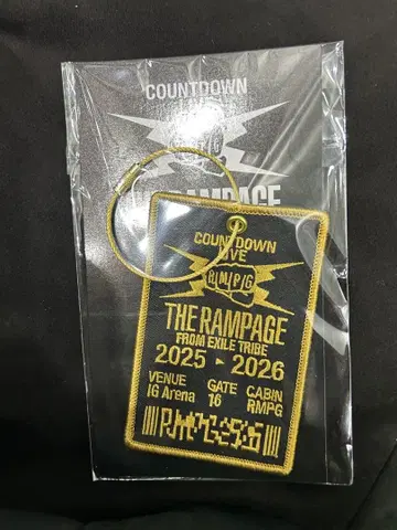 THE RAMPAGE 램페 카우콘 회장 한정판 와펜 키링