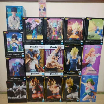 드래곤볼 피규어, 기타 여러 피규어 미개봉품 17개 상자 세트