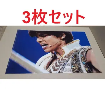 도모토 코이치 클리어 파일 3매 세트 A4 클리어 파일