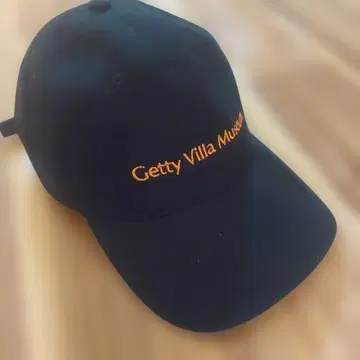 Getty Villa Museum Embroidered Logo Cap