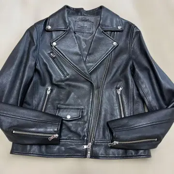 유나이티드 애로우즈 양가죽 라이더 자켓 38