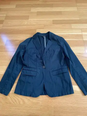 LANDS'END 네이비 테일러드 자켓