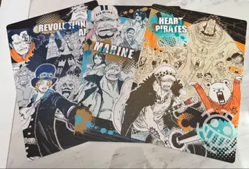 원피스 데스크 패드 컬렉션 해군 로 혁명군