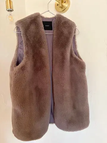 그레이 퍼 베스트 M 사이즈