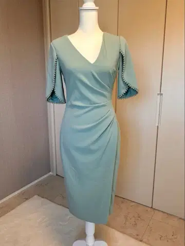 [새상품급] 아드리아나 파펠 민트 그린 원피스