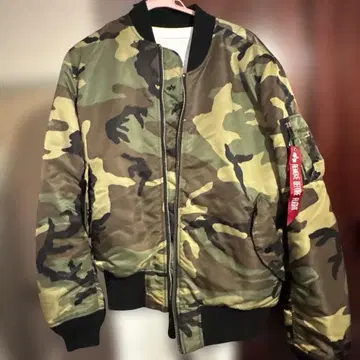 MA1 자켓 카모플라쥬