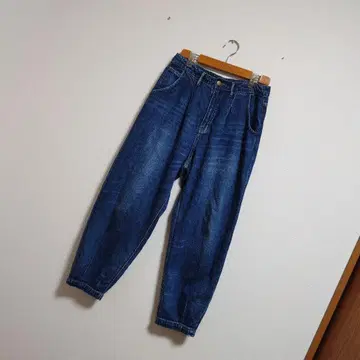 데님*청바지*커브 팬츠*벌룬 팬츠*L 사이즈 빅 사이즈*캐주얼