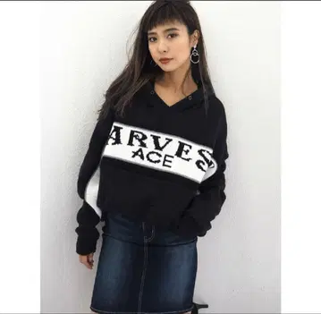 GYDA 제이 HARVEST 후드 맨투맨 블랙