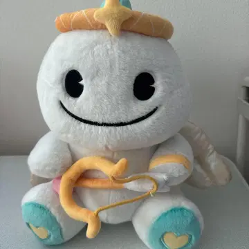 비고라이브 BIGO 엔젤 봉제 인형 하프 포함