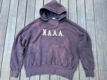 THREEFACE NAAA 선 페이드 더블 페이스 후가공 후드티