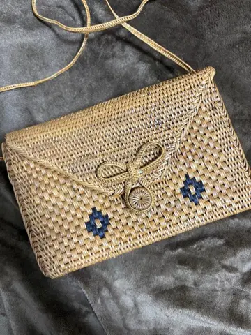 뜨개질 디자인 바스켓백