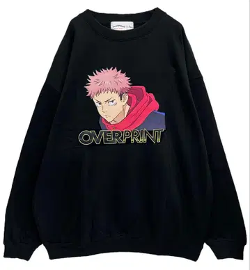 OVER PRINT 오버 프린트 맨투맨 이타도리 유우지 주술회전