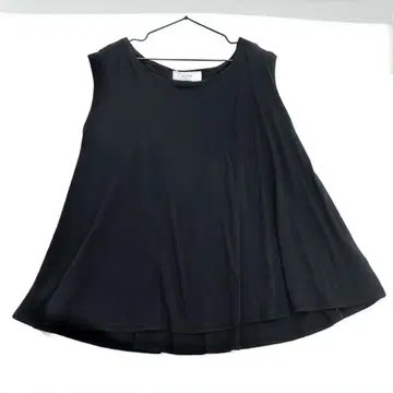 SLOBE IENA 슬로브 이에나 슬리브리스 티셔츠 블랙 블라우스