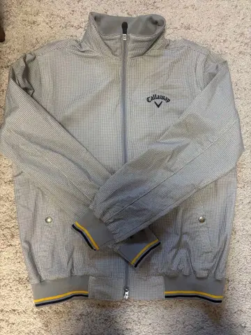 Callaway 체크 무늬 자켓
