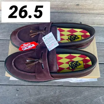 VANS 다크 브라운 태슬 로퍼