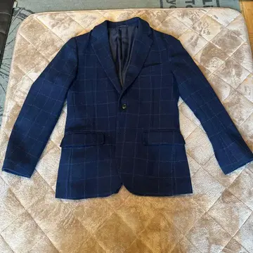 UNITED ARROWS 테일러드 자켓 네이비 체크