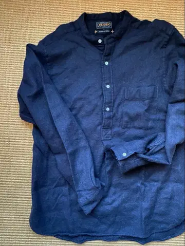 빔즈 플러스 밴드 카라 셔츠