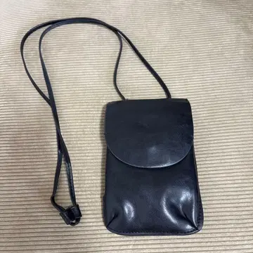 TODAYFUL 블랙 가죽 숄더백