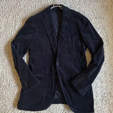 투모로우랜드 코듀로이 테일러드 자켓 네이비 사이즈 48