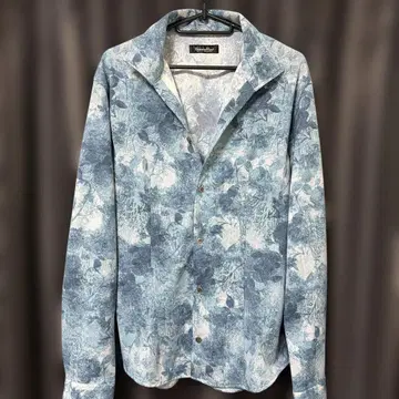 토네이도 마트 트리 플라워 멀티 스트레치 드레스 셔츠