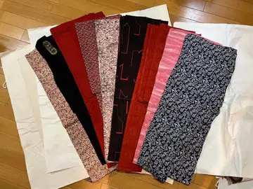 겉옷, 도행 9점, 시치이토(교육용 실) 다수 부착, 착용 가능