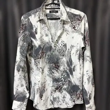 토네이도 마트 MIX 글리터 애니멀 프린트 드레스 셔츠