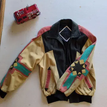 HOBO USA 봄버 자켓 컬러풀