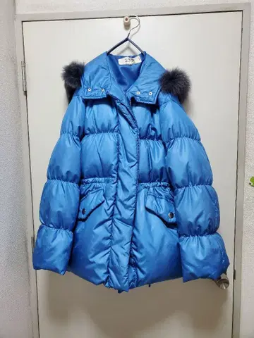 23구 다운 자켓 파랑 38