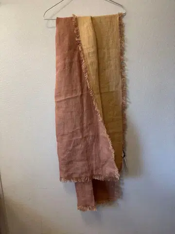 아소스 메레 바이컬러 스톨 린넨