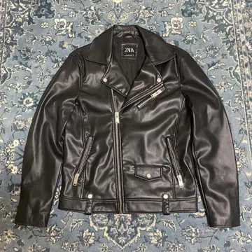 zara leather jacket 라이더 자켓